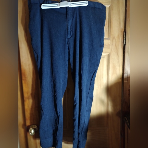 Men's Navy Pants - Picture 1 of 10